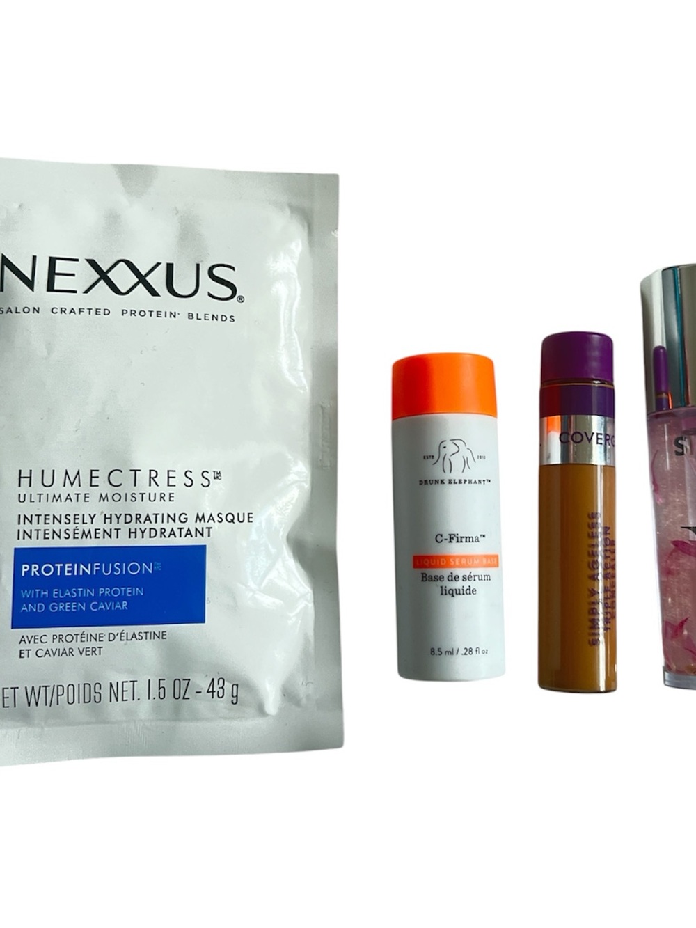 New Beauty Bundle- Drunk Elephant, Nexxus, Covergirl